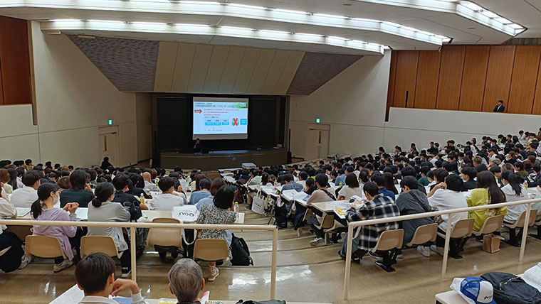 「実践で強くなる。」学びを体験　大阪学院大学のオープンキャンパス