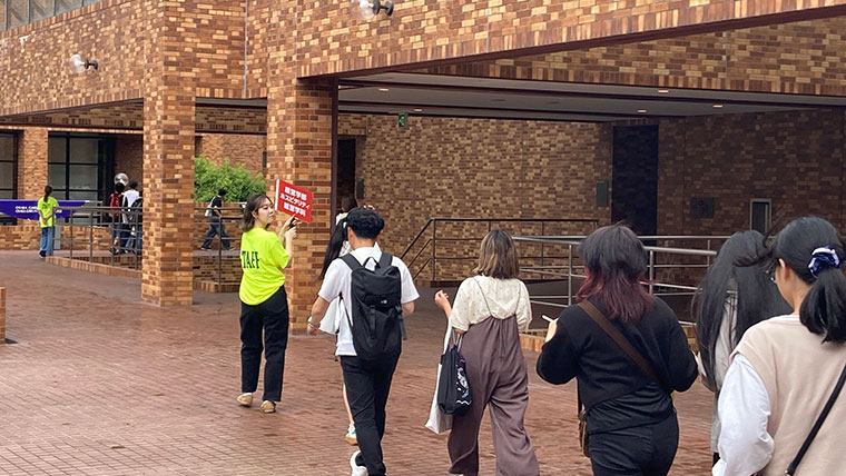 「実践で強くなる。」学びを体験　大阪学院大学のオープンキャンパス
