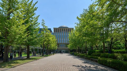 大学キャンパスで高校説明会開催─獨協埼玉高等学校