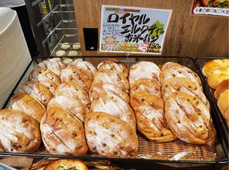 酪農学園大学の学生がパン屋や農家とコラボし、地元・江別産の野菜を使ったパンを開発