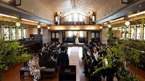 川村学園女子大学の学生がつくる「本物の結婚式」を自由学園明日館で一般公開