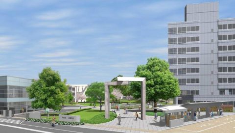 江戸川大学駒木キャンパスがリニューアル ～開学30周年を迎える2020年5月に完成予定
