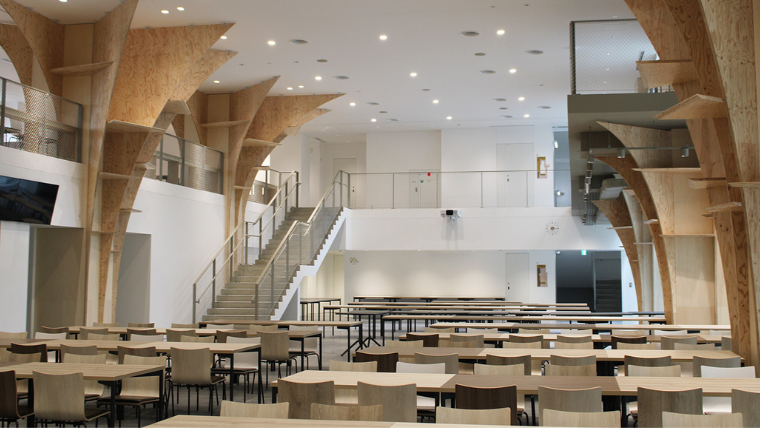 武蔵大学に新2号館と「Musashi Dining」が誕生 ― 隈研吾氏設計、上野精養軒が運営 ― 武蔵大学に新2号館と「Musashi Dining」が誕生 ― 隈研吾氏設計、上野精養軒が運営 ―